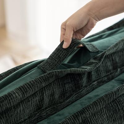 Show full view: Allisandro Orthopedic Memory Foam Dog Bed, Green slide 5 of 9