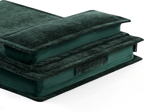 Show full view: Allisandro Orthopedic Memory Foam Dog Bed, Green slide 8 of 9