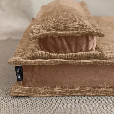 Show full view: Allisandro Orthopedic Memory Foam Dog Bed, Taupe slide 7 of 9