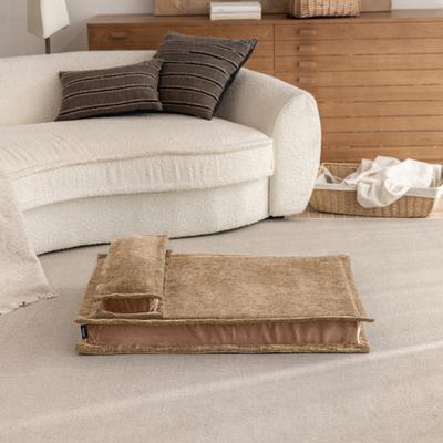 Show full view: Allisandro Orthopedic Memory Foam Dog Bed, Taupe slide 2 of 9