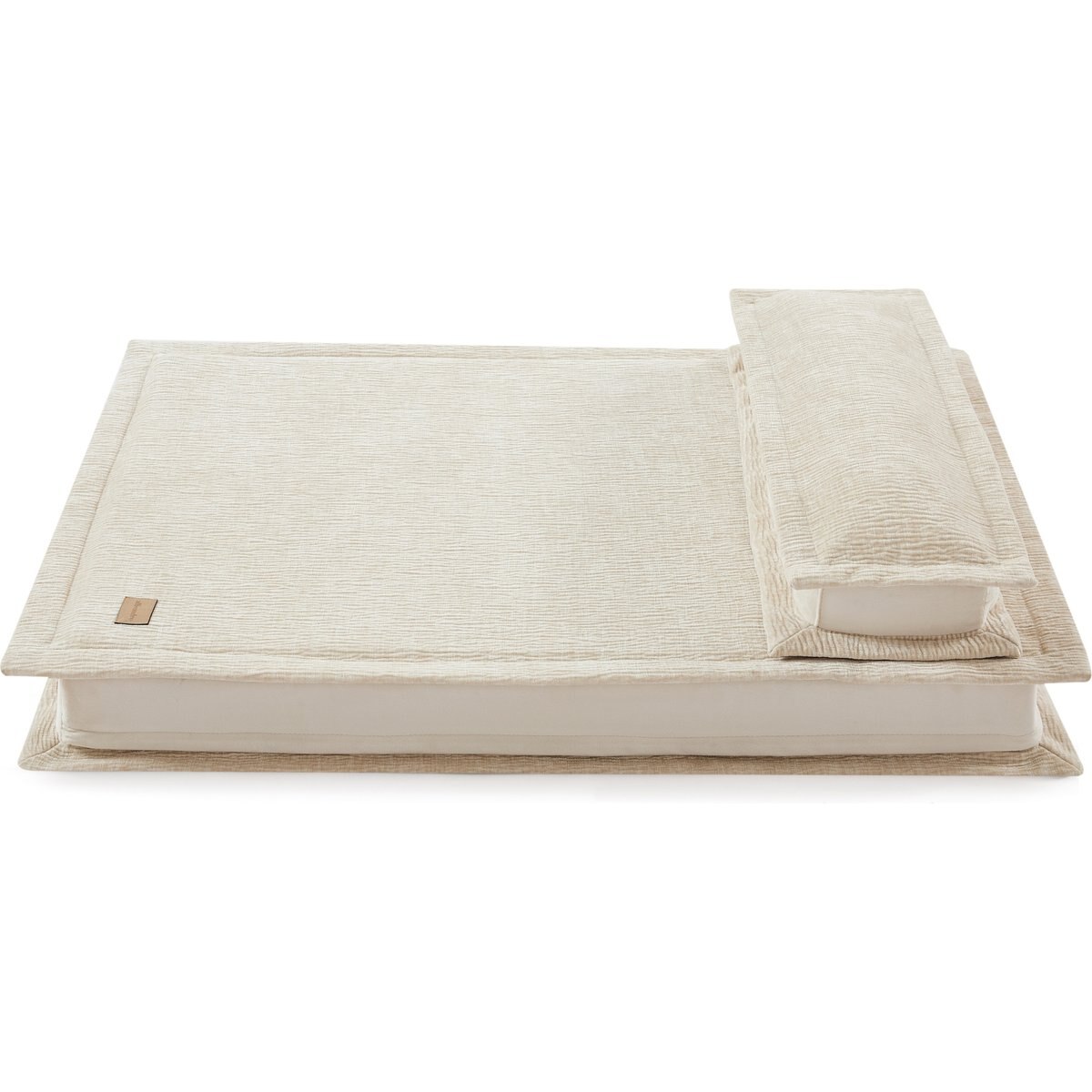 Allisandro Orthopedic Memory Foam Dog Bed, Beige