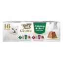 Fancy Feast Gems Mousse Pate Chicken & Beef Variety Pack Grain-Free Wet Cat Food, 2-oz tray, 16 count