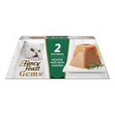 Fancy Feast Gems Mousse Chicken & a Halo of Savory Gravy Pate Wet Cat Food, 2-oz tray, 16 count