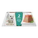 Fancy Feast Gems Mousse Tuna & a Halo of Savory Gravy Pate Wet Cat Food, 2-oz tray, 16 count