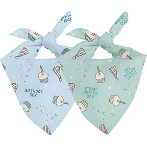 Dog Bandana Co. Birthday Boy & Gotcha Day Dog Bandana, Small
