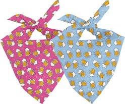 Dog Bandana Co. Beer Dog Bandana, Small