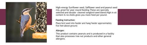 Show full view: Happy Wings Songbird Blend Wild Bird Food, 4-lb bag slide 7 of 9