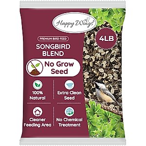 Happy Wings Songbird Blend Wild Bird Food, 4-lb bag