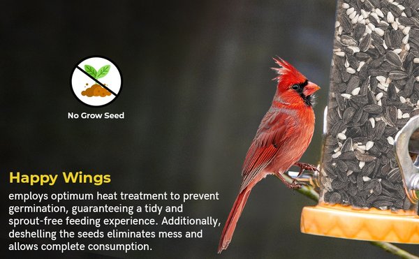 Happy Wings Cardinal Blend Wild Bird Food