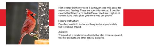 Show full view: Happy Wings Cardinal Blend Wild Bird Food, 4-lb bag slide 7 of 10