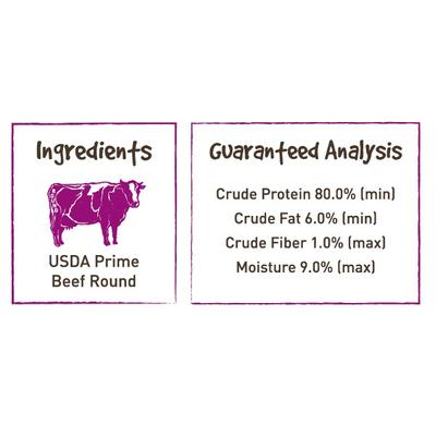 Show full view: Charlie's Doggie Bag Beef Jerky Dog Treats, 5-oz bag slide 8 of 9