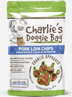 Show full view: Charlie's Doggie Bag Pork Jerky Dog Treats, 5-oz bag slide 4 of 8