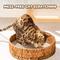 Show in main carousel: Happy & Polly Handwoven Natural Grass Cat Bed, Scratcher slide 5 of 9