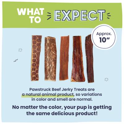 Show full view: Pawstruck Joint Health Beef Jerky Dog Treats, Large, 15 count slide 7 of 12