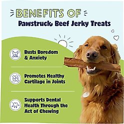 Pawstruck Joint Health Beef Jerky Dog Treats, Large, 15 count slide 2 of 8