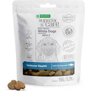 Nature's Protection Superior Care Grain-Free Herring Adult Training Dog Treats, 5.29-oz bag