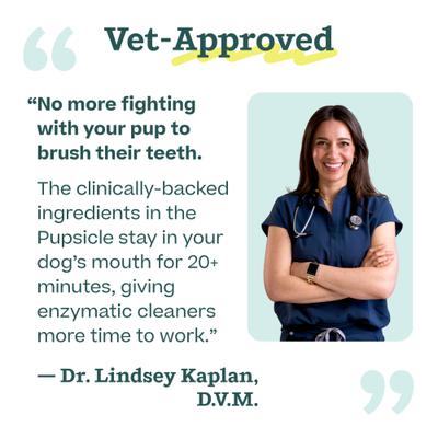 Show full view: Woof Pupsicle Mix Doggy Dental Lickable Dog Treats, 5.5-oz bag slide 9 of 12