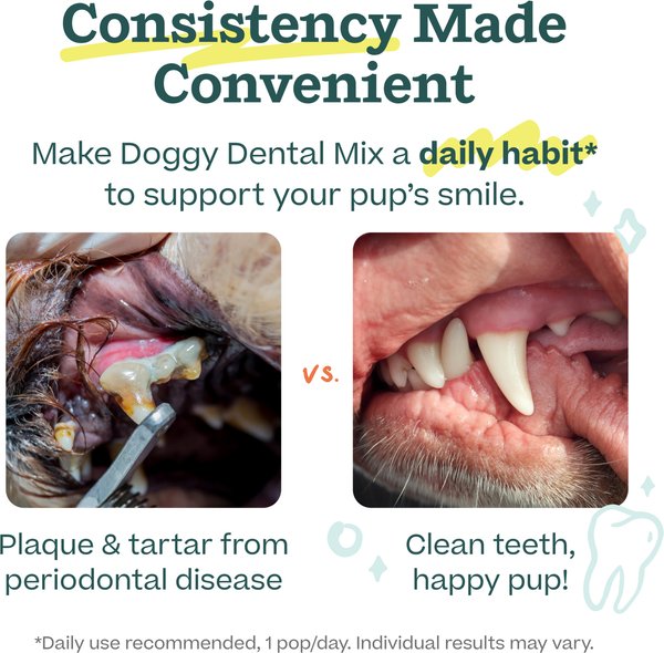Show full view: Woof Pupsicle Mix Doggy Dental Lickable Dog Treats, 5.5-oz bag slide 8 of 11