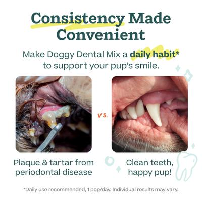 Show full view: Woof Pupsicle Mix Doggy Dental Lickable Dog Treats, 5.5-oz bag slide 8 of 12