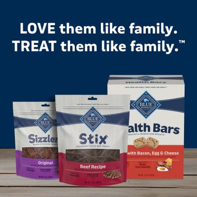 Show full view: Blue Buffalo Blue Stix Beef Recipe Pepperoni-Style Dog Treats, 13-oz bag slide 10 of 12