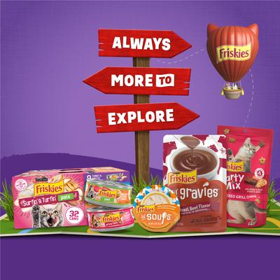 Show full view: Friskies Surfin' & Turfin' Favorites Muscle & Immune Support Crunchy Dry Cat Food, 16-lb bag slide 9 of 13