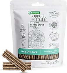Nature's Protection Superior Care Medium Grain-Free Insect Protein Adult Dental Dog Treats, 5.29-oz bag