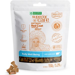 Nature's Protection Superior Care Grain-Free Lamb Adult Training Dog Treats, 5.29-oz bag