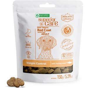 Nature's Protection Superior Care Low Calorie Grain-Free Herring Adult Training Dog Treats, 5.29-oz bag