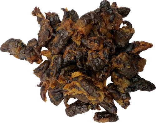 Show full view: HDP Dehydrated Chicken Hearts Dog Treats, 3-oz bag slide 4 of 5