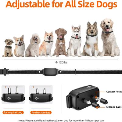 Show full view: PaiPaitek PD 521 Waterproof Remote Dog Training Collar, 27.5-in neck, 1-in wide slide 7 of 7