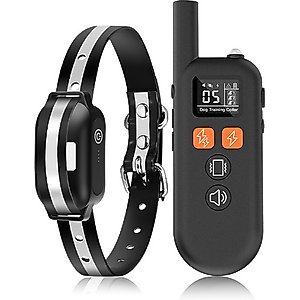 PaiPaitek 3300FT IPX7 Waterproof Remote Dog Training Collar, Flashlight, 1 count