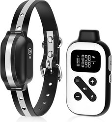 PaiPaitek PD 523 Waterproof Rechargeable Outdoor Use Dog Training Collar, Black, 27.5-in neck, 1-in wide