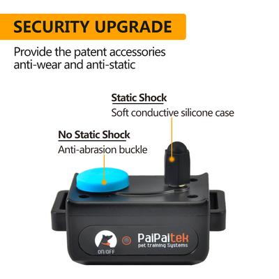 Show full view: PaiPaitek PD 52 Waterproof Remote Dog Training Collar, 27.5-in neck, 1-in wide slide 10 of 10