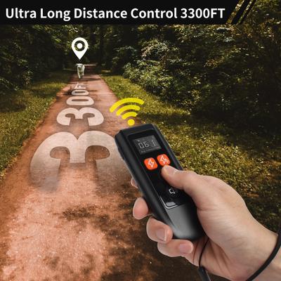 Show full view: PaiPaitek PD 517 Waterproof Remote Dog Training Collar, 27.5-in neck, 1-in wide slide 3 of 7