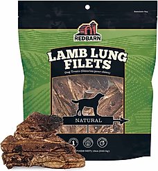Redbarn Lamb Lung Filets Dog Chew, 10-oz bag