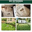 Show in main carousel: FXW Minipaws Expandable Indoor & Outdoor Dog Playpen, Black, 24-in, 16-panel slide 3 of 9
