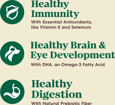 Show full view: Nutro Max Puppy Large Breed Farm-Raised Chicken Recipe Natural Dry Dog Food, 25-lb bag slide 5 of 10