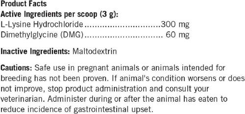 Show full view: Lots of Love Pet Products Felo Lysine Respiratory Powder Supplement for Cats, 2.2-lb jar slide 9 of 9