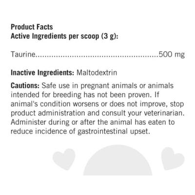 Show full view: Lots of Love Pet Products Felo Taurine Vision Powder Supplement for Cats, 16-oz jar slide 10 of 11