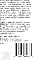 Lots of Love Pet Products Brewer's Yeast Garlic Flavored Skin & Coat Powder Supplement for Dogs, 16-oz jar slide 2 of 7