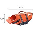 Show in main carousel: Outward Hound Granby RipStop Dog Life Jacket, X-Small Bright Orange slide 8 of 13