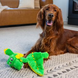 Outward Hound Durable Squeaker Matz Plush Gator Dog Toy, X-Large slide 2 of 6