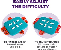 Nina Ottosson by Outward Hound Casino Puzzle Game Dog Toy, Green & Orange slide 2 of 8