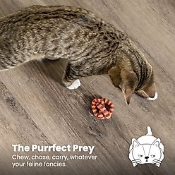 Catstages Plaque Away Pretzel Cat Toy with Catnip, Color Varies slide 2 of 8