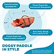 Show in main carousel: Outward Hound Granby RipStop Dog Life Jacket, X-Small Bright Orange slide 4 of 13