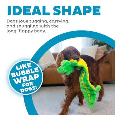 Show full view: Outward Hound Durable Squeaker Matz Plush Gator Dog Toy, X-Large slide 3 of 9