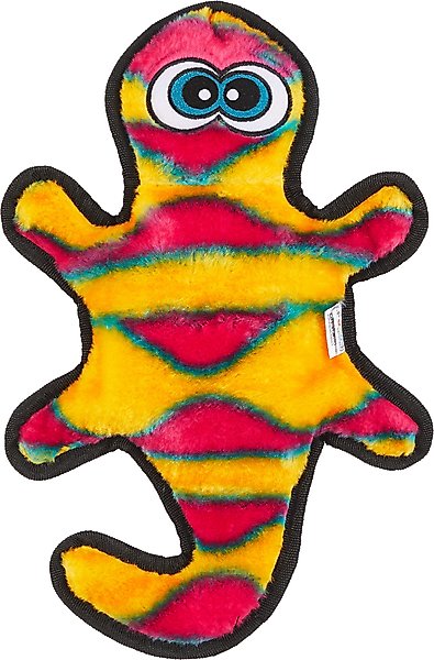 Show full view: Outward Hound Durablez Tough Plush Dog Toy, Orange, Medium slide 1 of 9