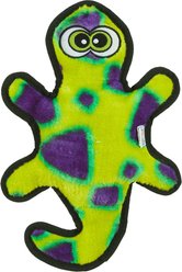 Outward Hound Durablez Gecko Tough Squeaky Dog Plush Toy, Green, Medium