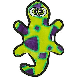 Outward Hound Durablez Tough Plush Dog Toy, Green, Medium