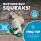 Show in main carousel: Outward Hound Durablez Snake Tough Squeaky Dog Plush Toy, Blue, Large slide 4 of 10
